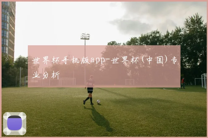 世界杯手机版app-世界杯(中国)专业分析